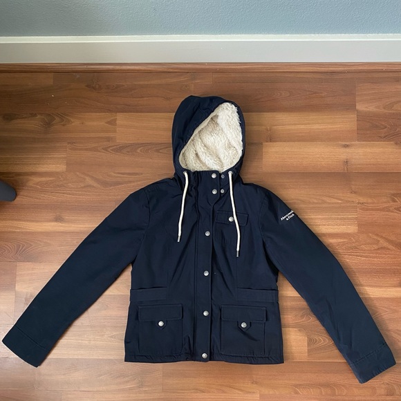 Abercrombie & Fitch Jackets & Blazers - Abercrombie and Fitch Sherpa-Lined Jacket